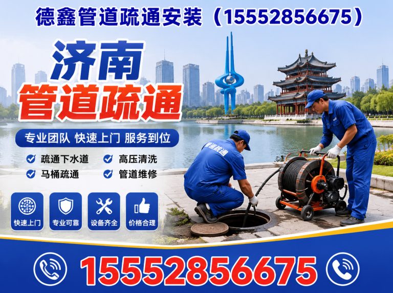商河县济南管道疏通展示图